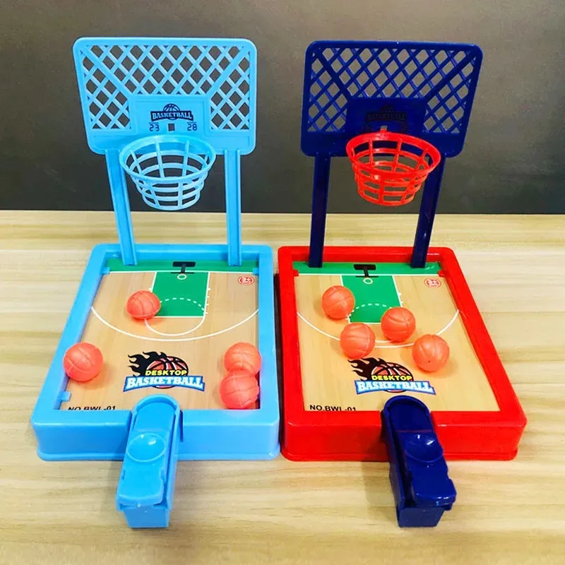 Party Games Easy - Mini Basketbal Bordspellen Speelgoed Vingerschieten Machine