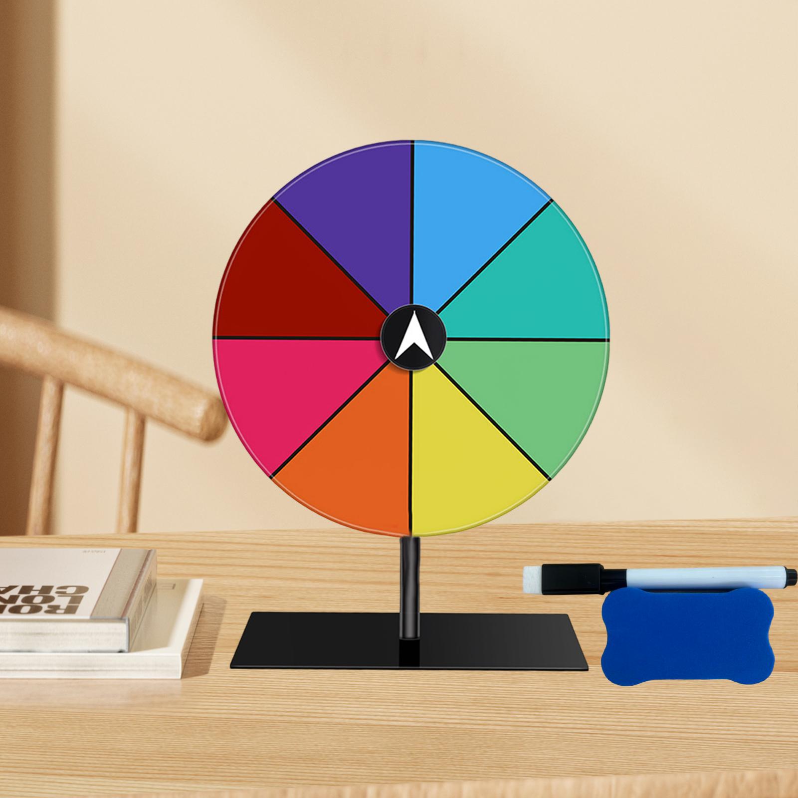 Party Games Easy - Meerkleurig prijswierviel met eenvoudige montage, herbruikbaar
