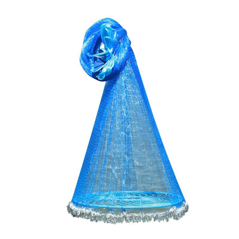 Frisbee Freestyle Disc - Visnet, werpnet, met de hand getrokken,