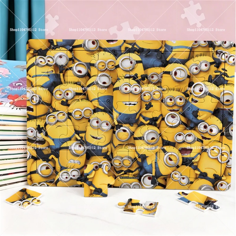 2026 Minions Puzzel Cartoon An - Party Games Simple recensie en prijs