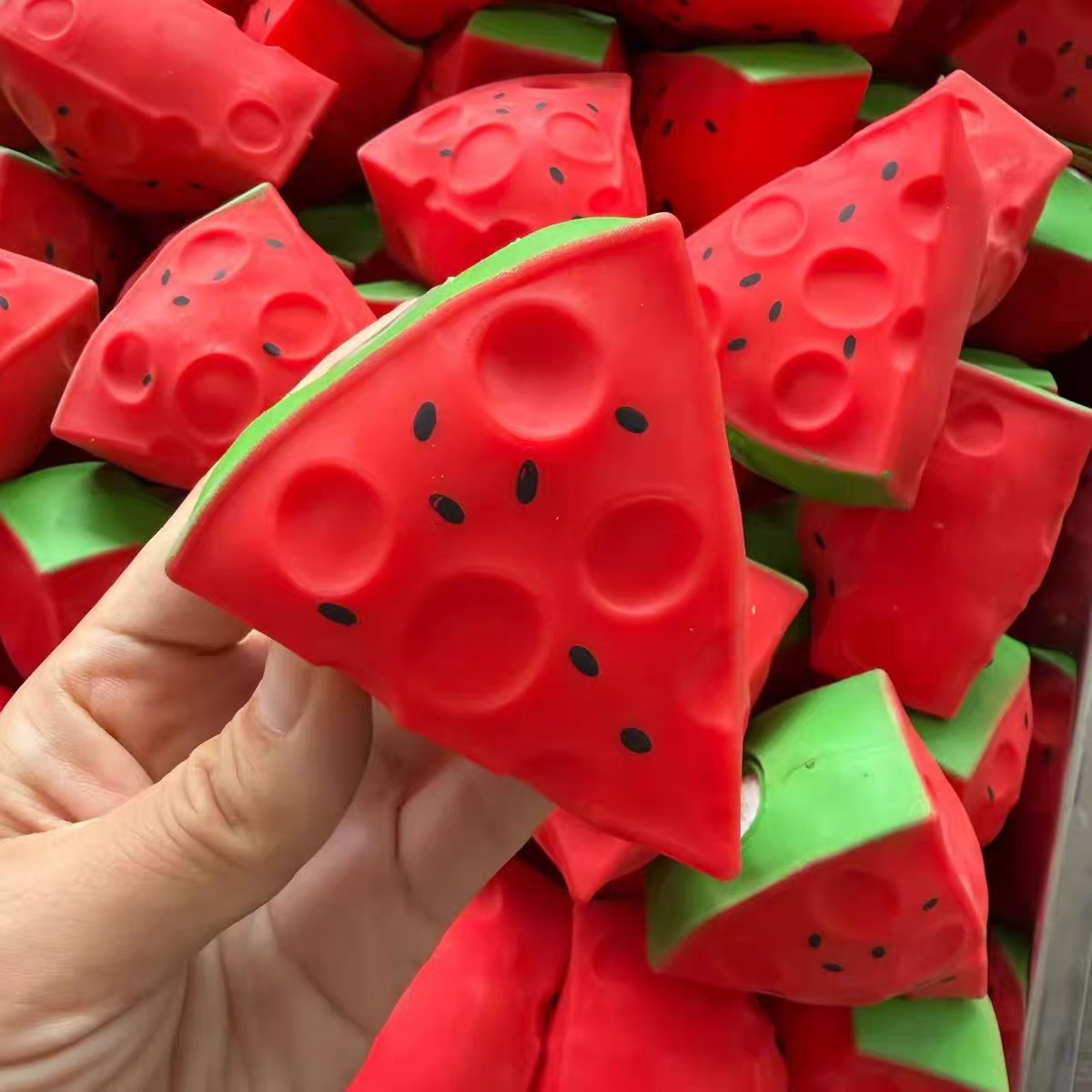Watermeloen stressbal, knisper - Party Games Ideas recensie en prijs