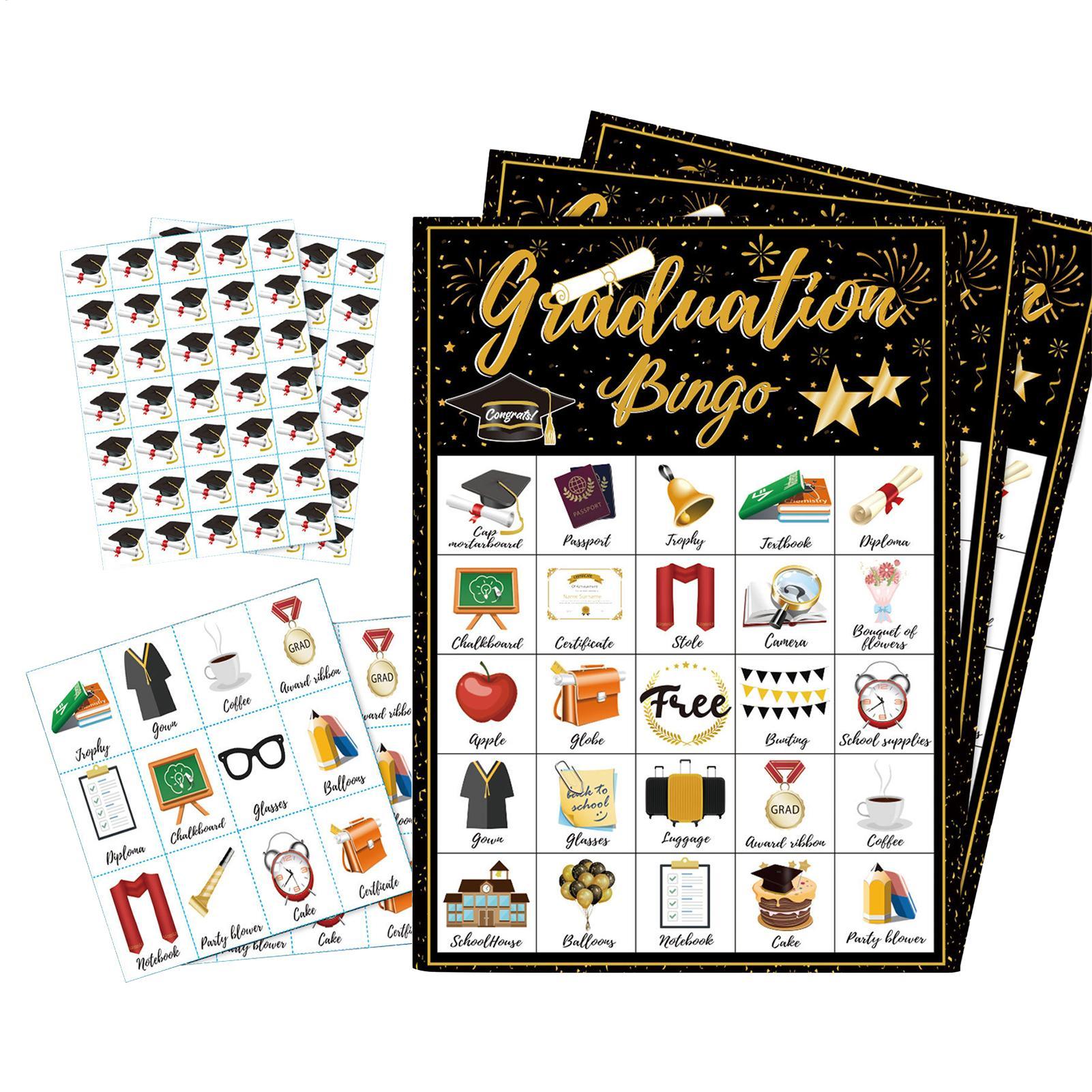 Afstudeer Bingo Spelkaarten 24 - Party Games College recensie en prijs