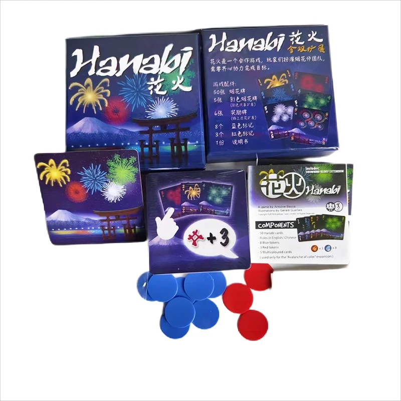 Hanabi coöperatieve kaartspel  - Party Games Easy recensie en prijs