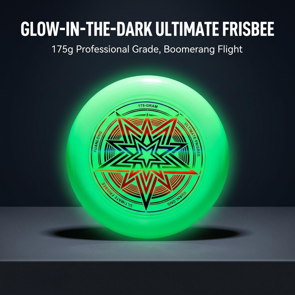 Glow-in-the-dark frisbee 175g  - Frisbee Freestyle Disc recensie en prijs