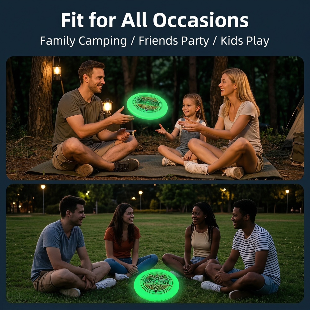 Glow-in-the-dark frisbee 175g  - Frisbee Freestyle Disc recensie en prijs