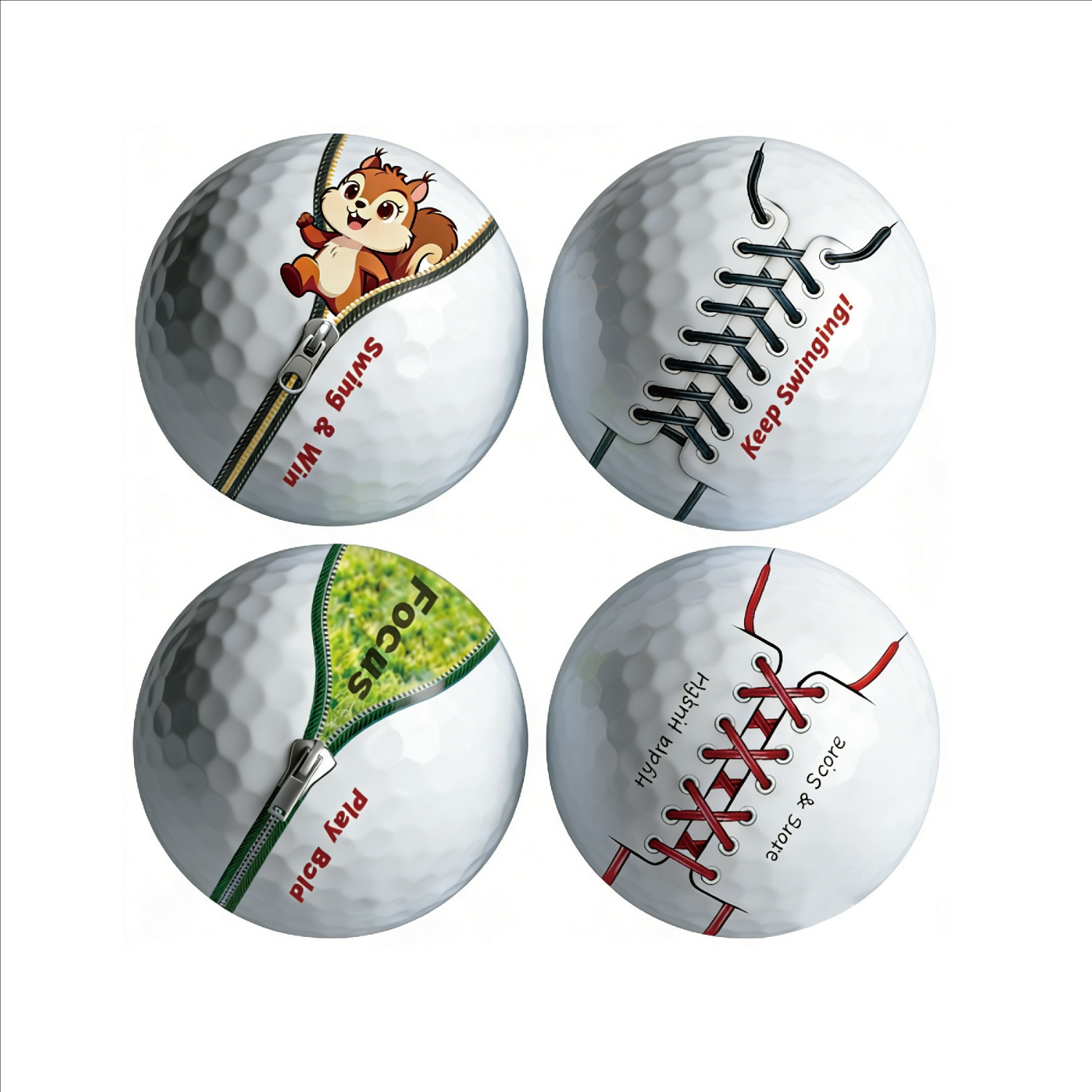Gepersonaliseerde golfballen – - Party Games Golf recensie en prijs