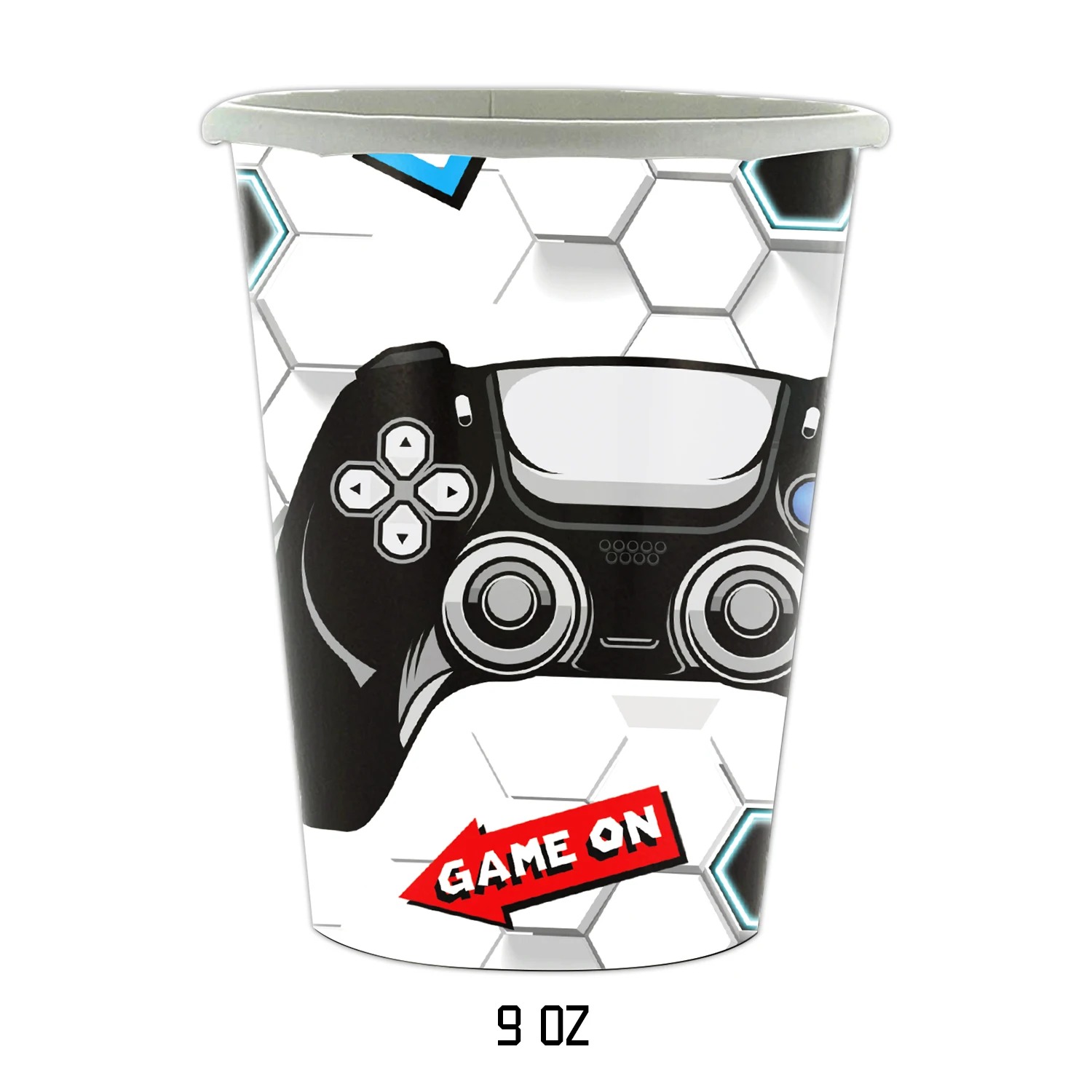 Zwarte Game Controller Thema E - Party Games Using Cups recensie en prijs