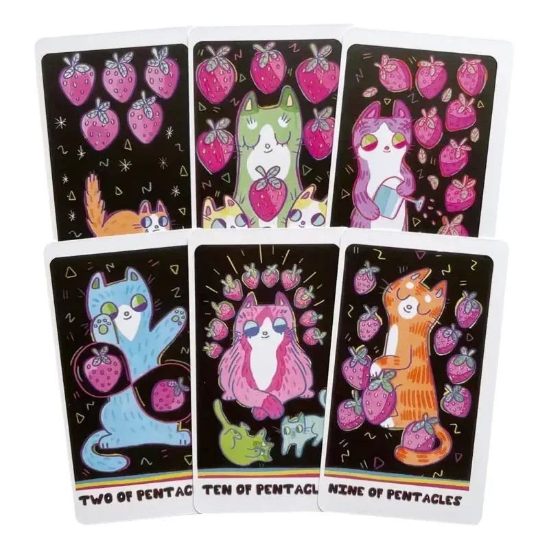 The Weird Cat Tarot Engels kaa - Party Games Easy recensie en prijs