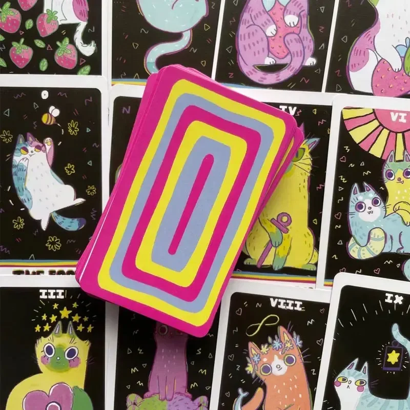The Weird Cat Tarot Engels kaa - Party Games Easy recensie en prijs