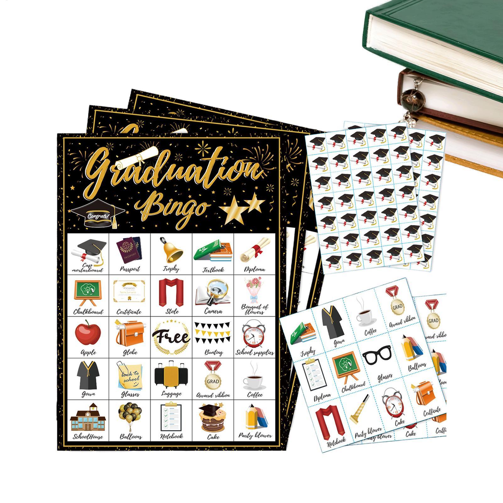 Afstudeerfeest Bingo Kaarten 2 - Party Games College recensie en prijs